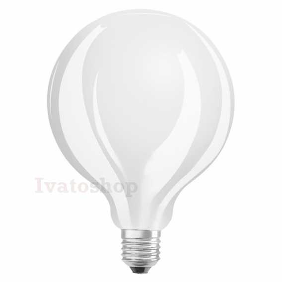 Obrázok pre OSRAM Retrofit Globe 125   matná 230V E27 LED EQ100  2700K