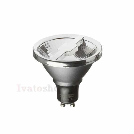 Obrázok pre ALFA 69  striebornosivá chróm 230V GU10 LED 6W 24°  4000K