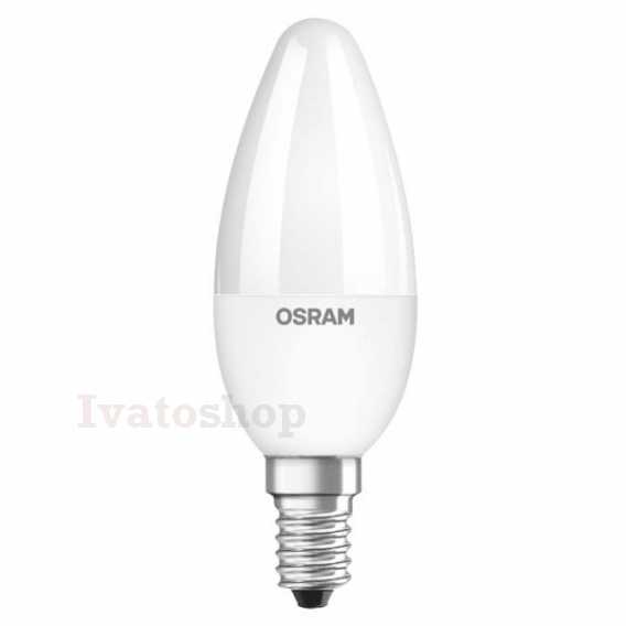 Obrázok pre OSRAM ADV sviečková GLOWdim  matná 230V E14 LED EQ40  2700K