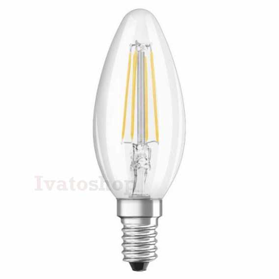 Obrázok pre OSRAM Retrofit sviečková  číra 230V E14 LED EQ40  2700K