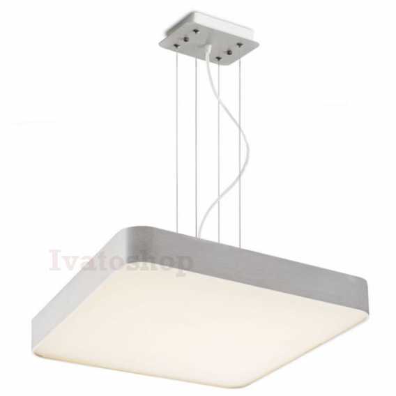 Obrázok pre MENSA SQ 48 závesná  česaný hliník 230V LED 56W  3000K