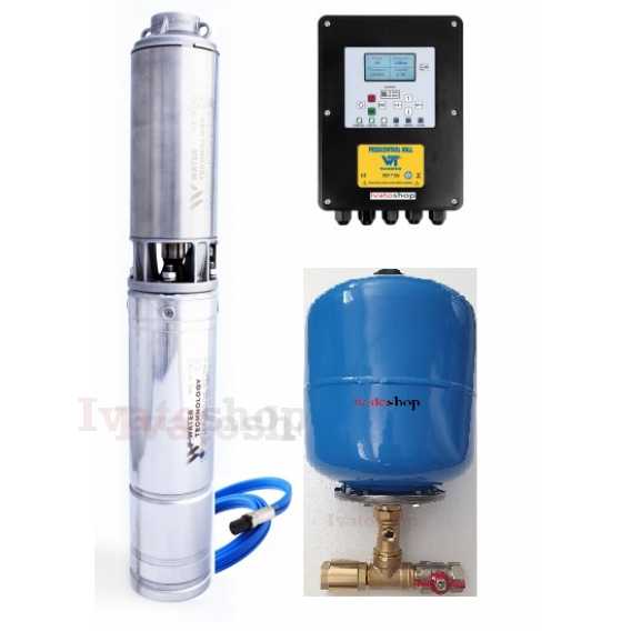 Obrázok pre Domáca vodáreň WATER TECHNOLOGY 4A005 / 09, 3 x 230V, s frekvenčným meničom WALL M 8,5