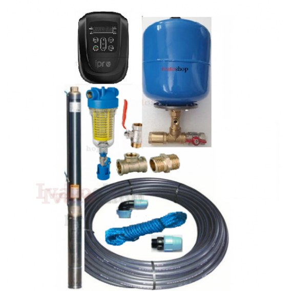 Obrázok pre Kompletný ponorný set s frekvenčným meničom IBO 3SDM24 IVR11, 20m, 230V