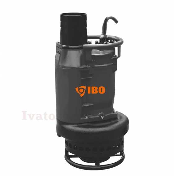 Obrázok pre Kalové čerpadlo KBFU 80-4-4.0P T (4 kW, 400 V) s miešadlom
